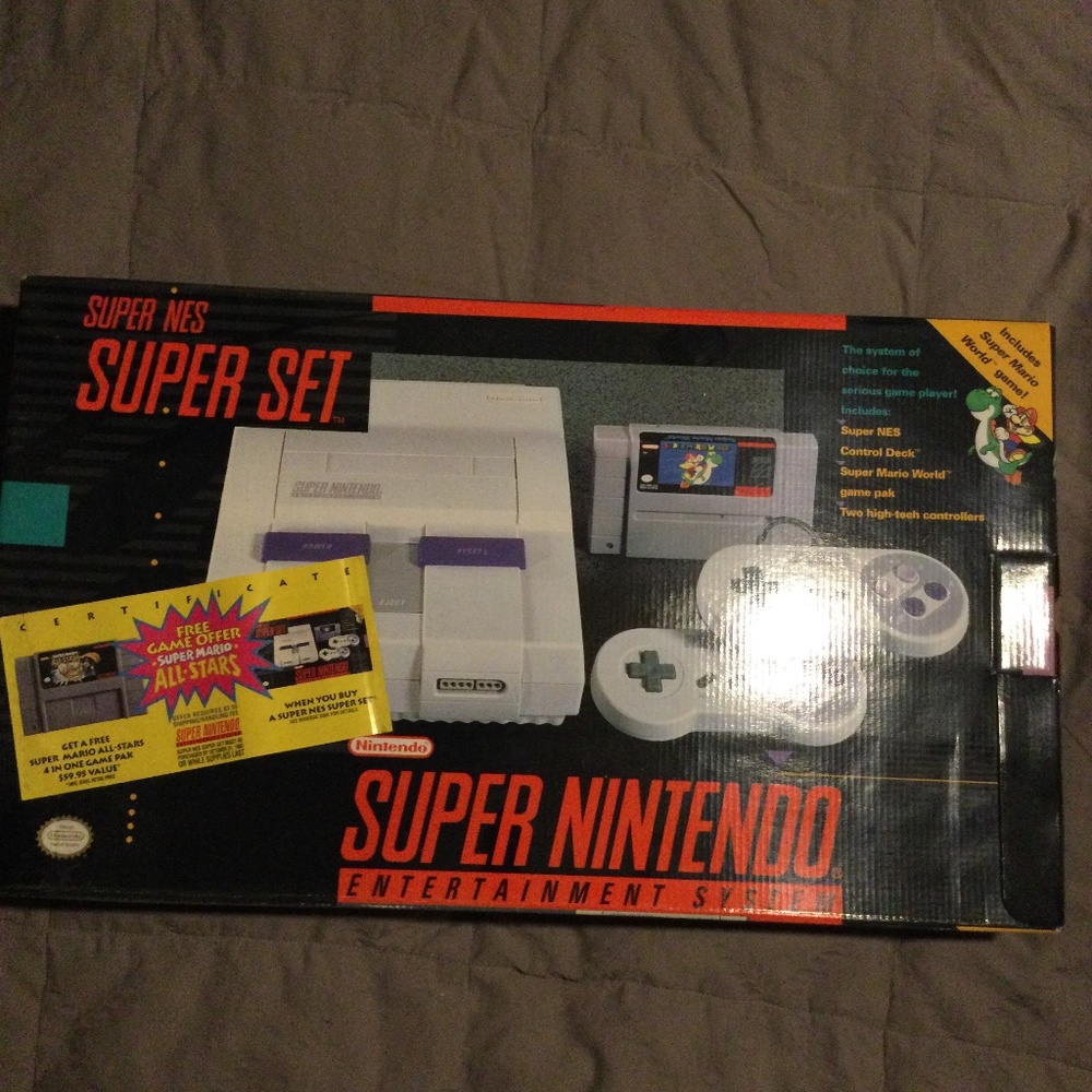 Super Nintendo Super Set.